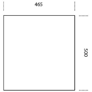 Abmessungen Einschubelement E500 Seite Abmessungen Einschubelement E500 Seite