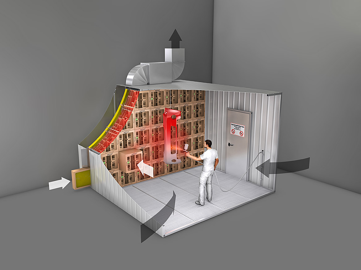 edrizzi® Spritzstand Modular