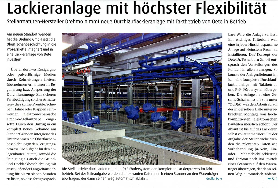 edrizzi® Anwenderbericht Besser Lackieren 2012 Kunde Dete