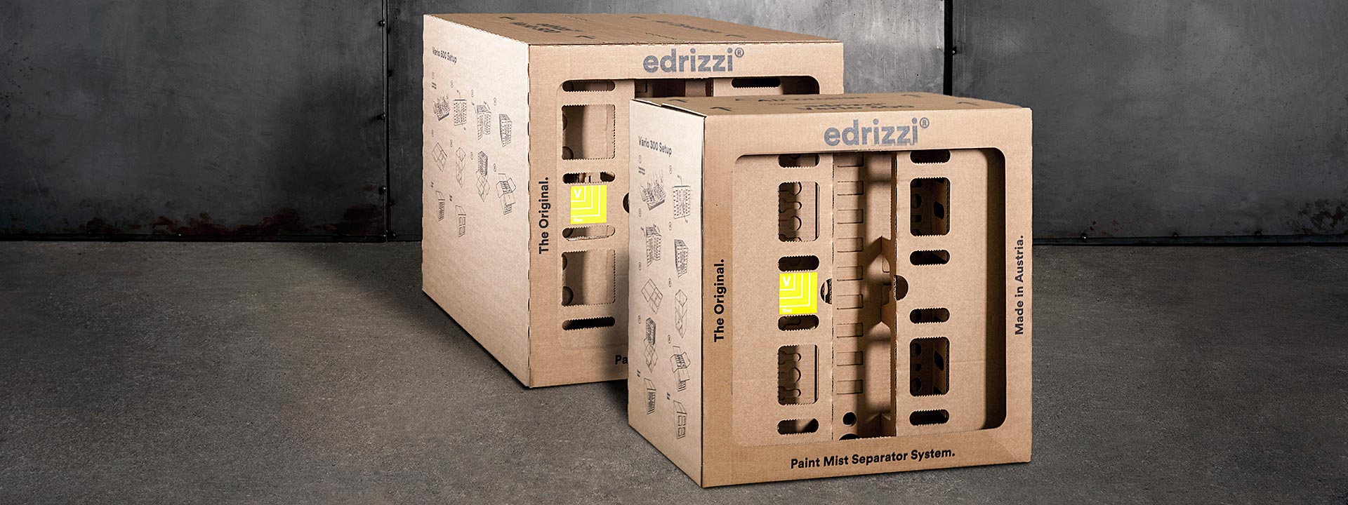edrizzi® Vario Farbnebelabscheider